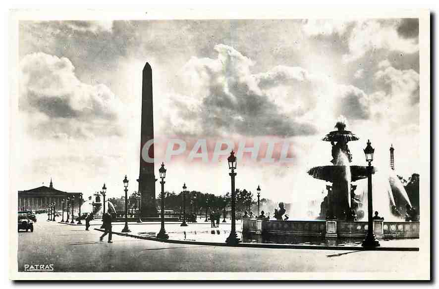 CPA Les Jolis Coins de Paris Place de la Concorde 