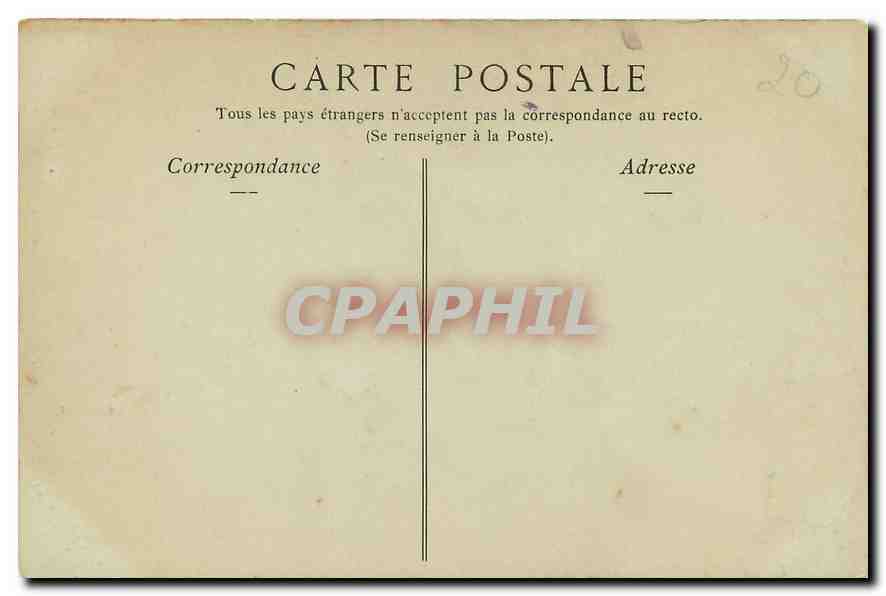 CPA Paris Hotel des Invalides le Tombeau de Napoleon I  — Rückseite