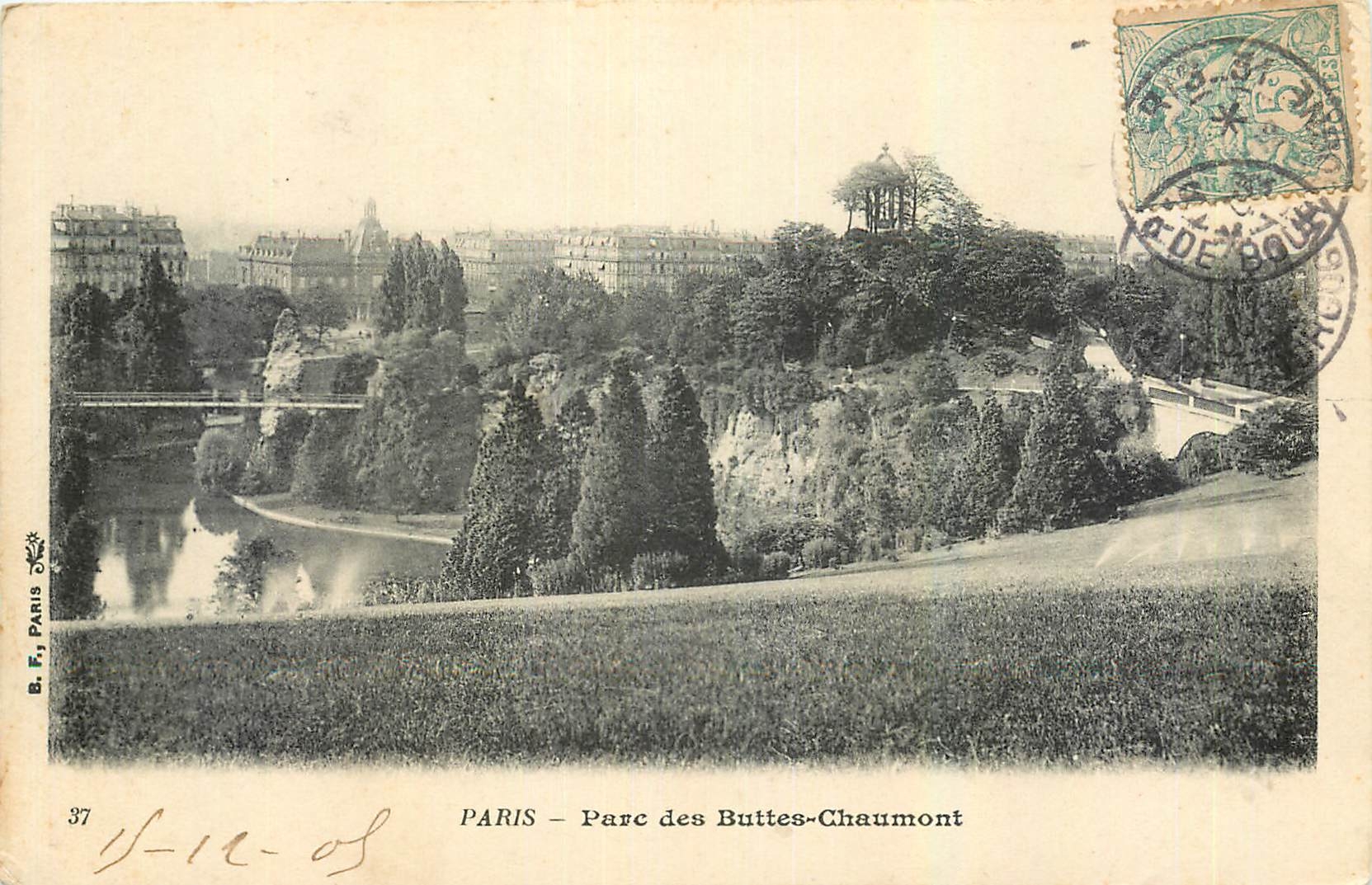 CPA Paris Parc des Buttes Chaumont 
