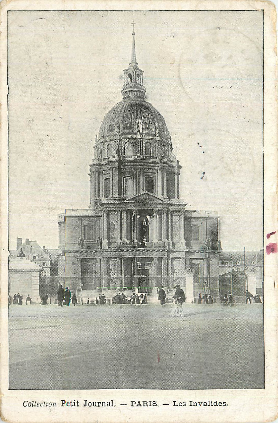 CPA Petit Journal Paris Les Invalides 