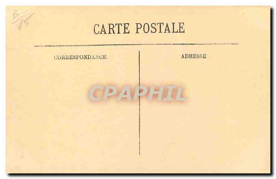 CPA Paris Le Monument de Gambetta et le Louvre  — Rückseite