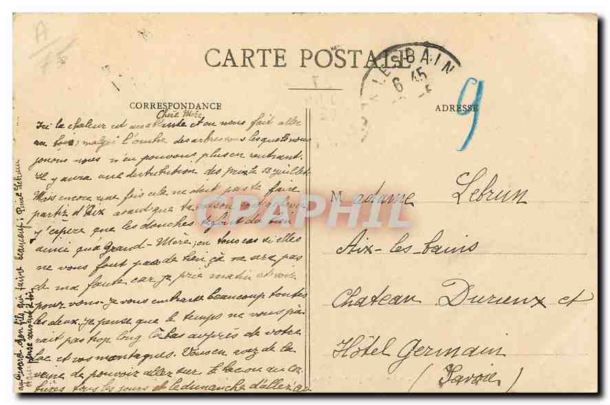 Paris - Champs-Élysées - Concert des Ambassadeurs — CPAPHIL 210 — Reverso