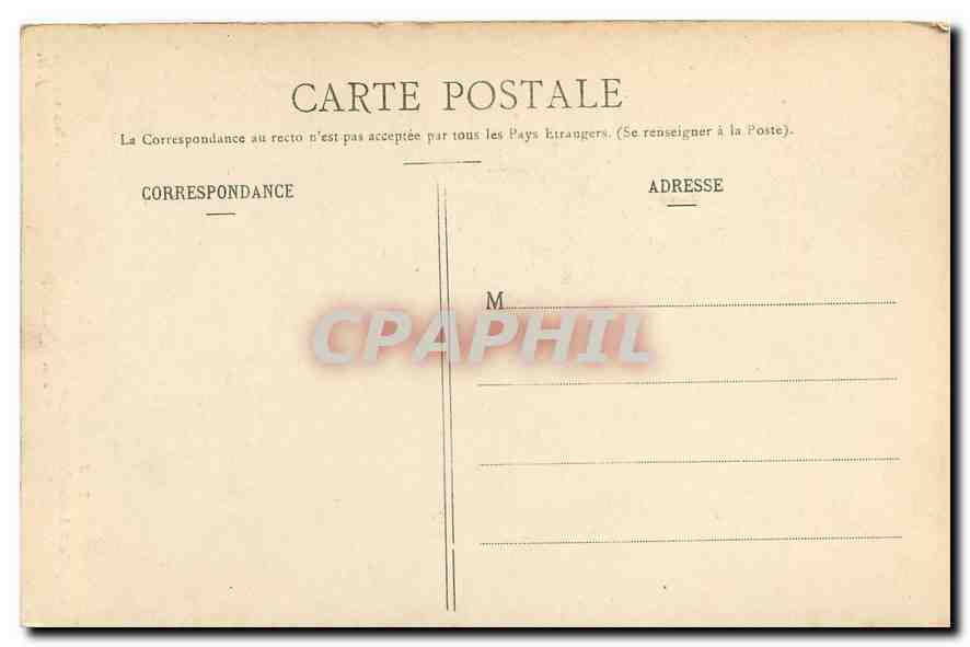 CPA Paris Hotel des Invalides Chapelle St louis Chaire offerte par Marie Louise d'Autriche lors de s — Rückseite