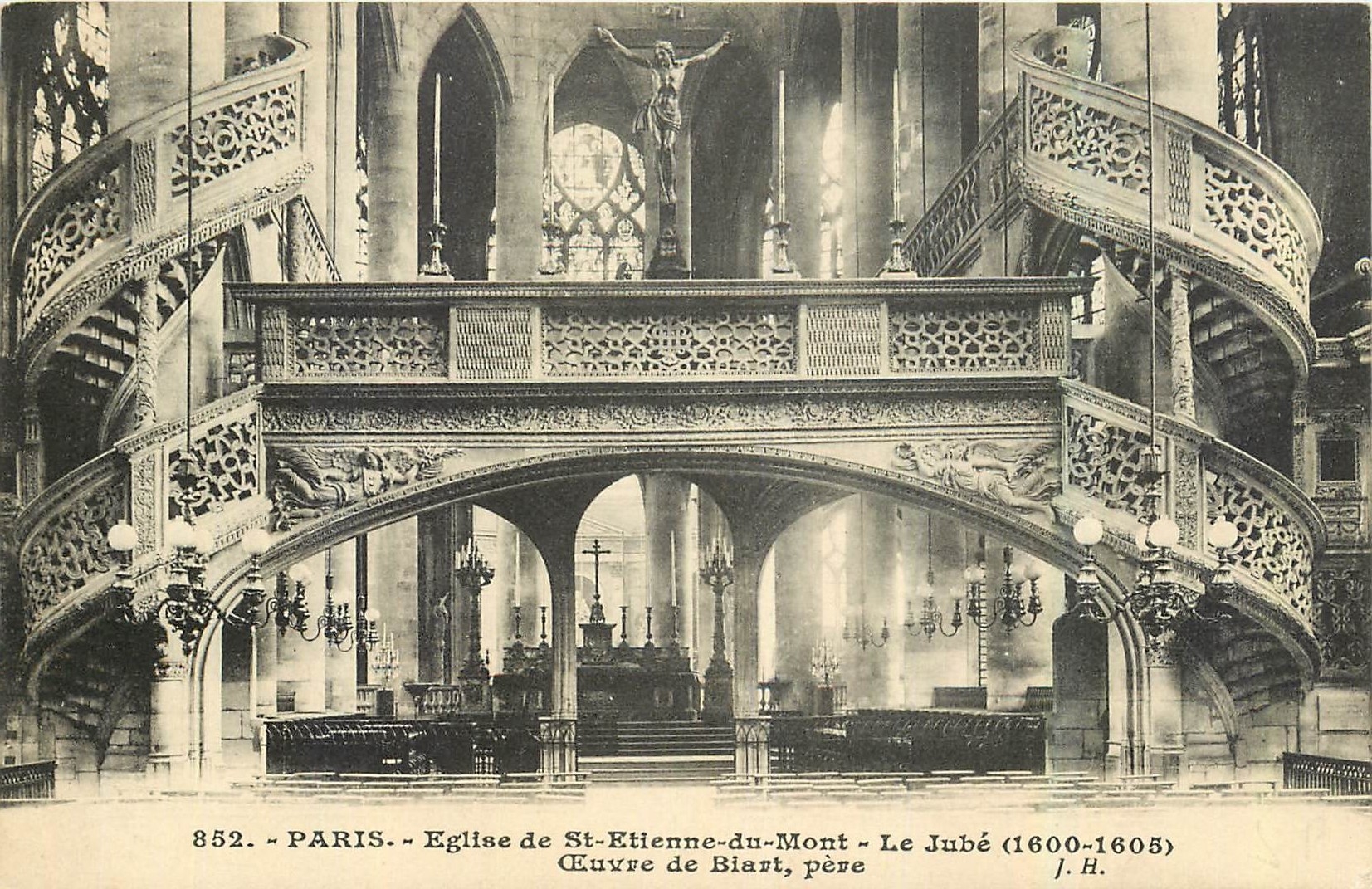 CPA Paris Eglise de St Etienne du Mont Le Jube 