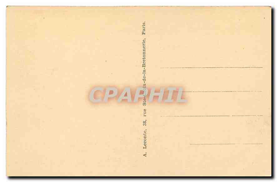 CPA Paris Le Tombeau de Napoleon I aux Invalides  — Verso