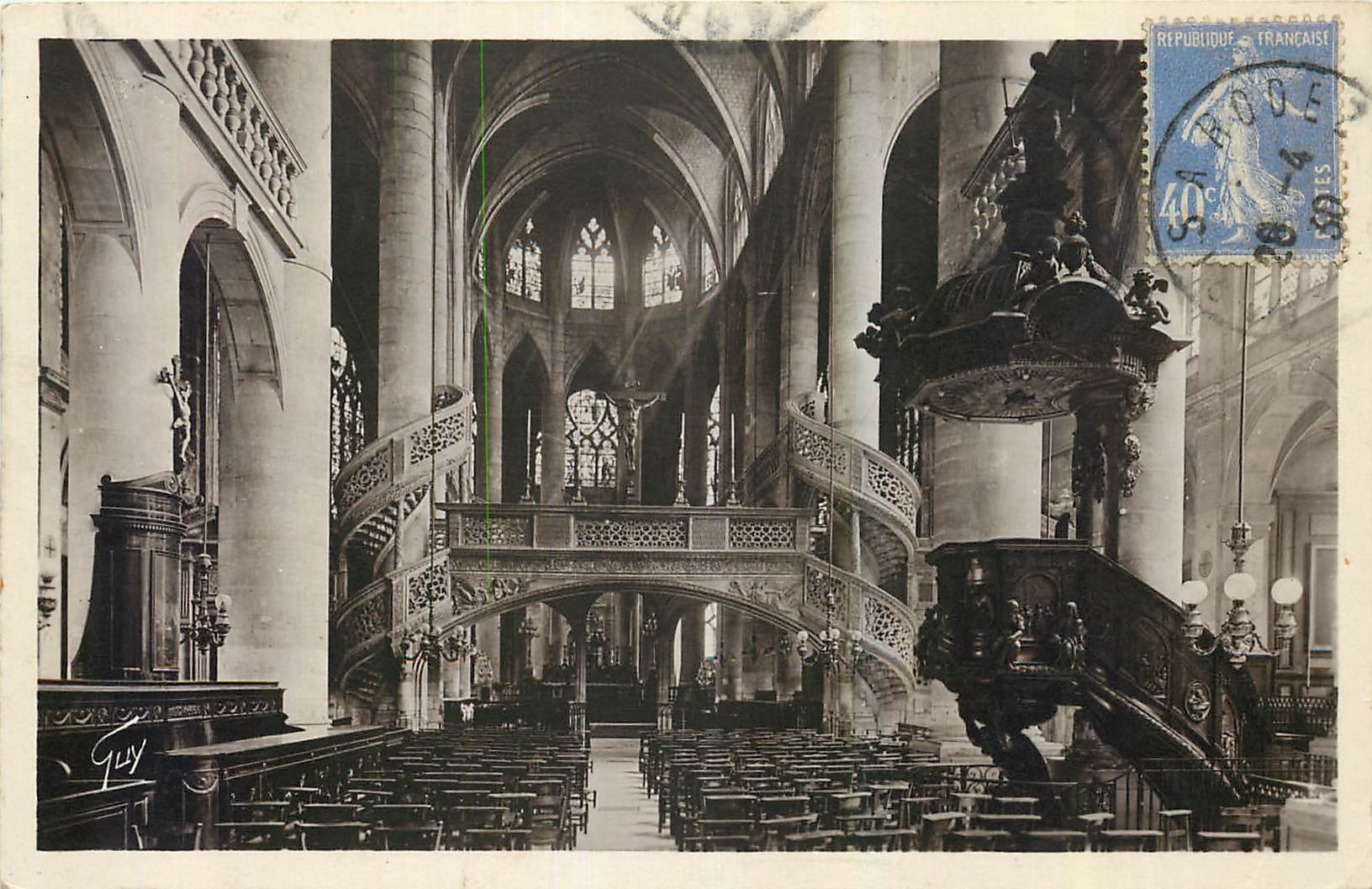 CPA Notre beau Paris St Etienne du Mont le Jube 
