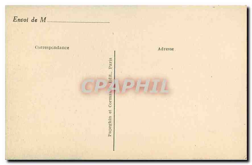 CPA Paris l'Obelisque de Louqxor Place de la Concorde  — Rückseite