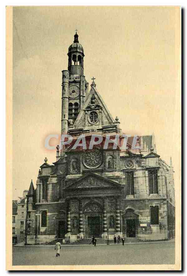 CPA Eglise St Etienne du Mont 