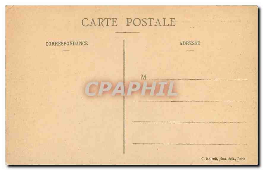 CPA Paris Place et Colonne Vendome  — Rückseite