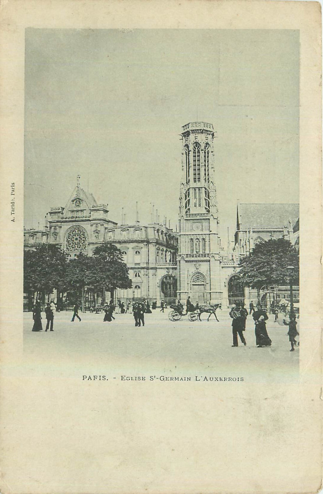 CPA Paris Eglise St Germain L'Auxerrois 