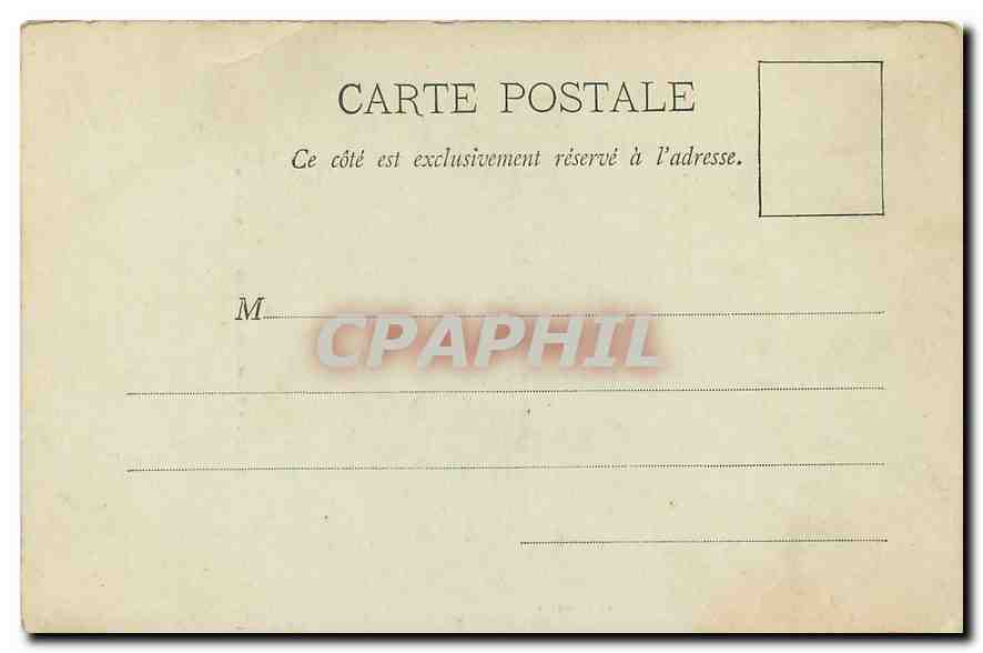 CPA Paris Eglise St Germain L'Auxerrois  — Verso