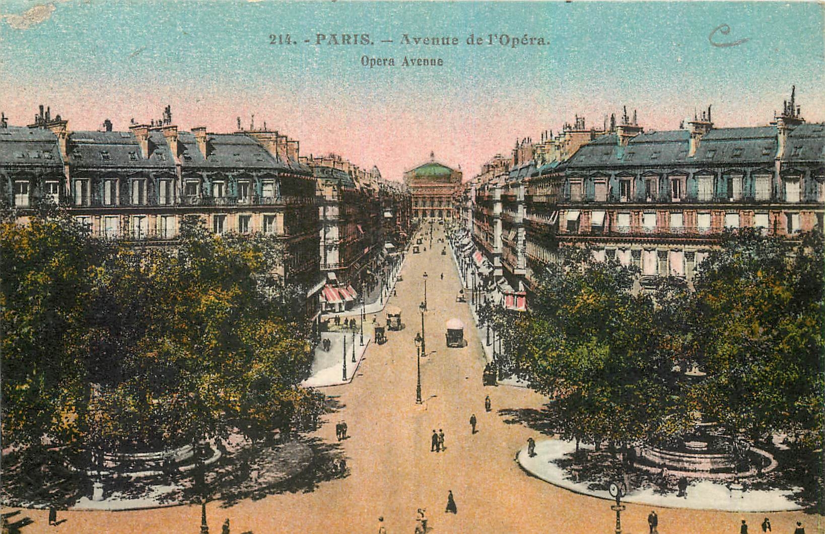 CPA Paris Avenue de l'Opera 