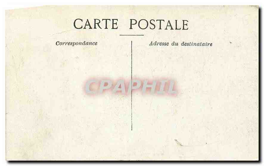 CPA Paris La Bourse  — Rückseite
