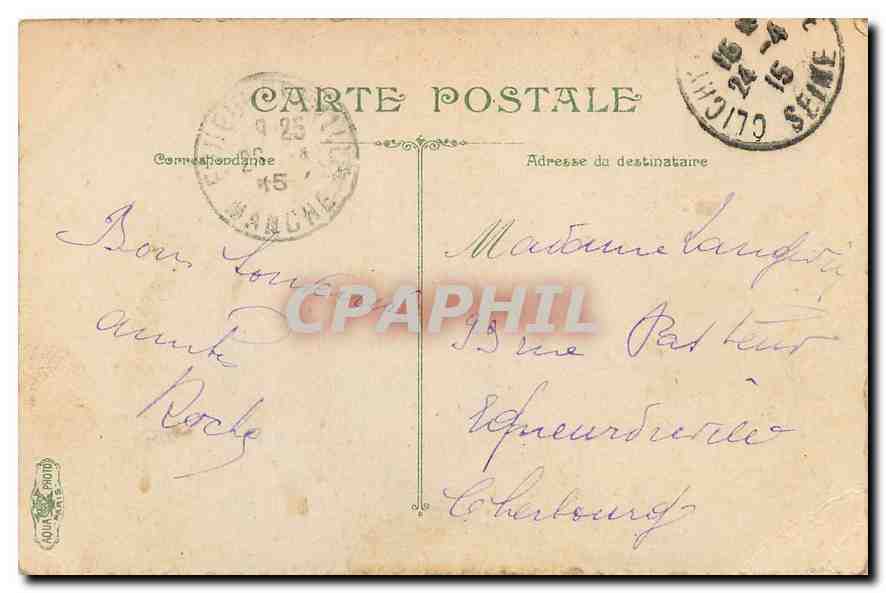 CPA Paris Bourse de Commerce  — Rückseite