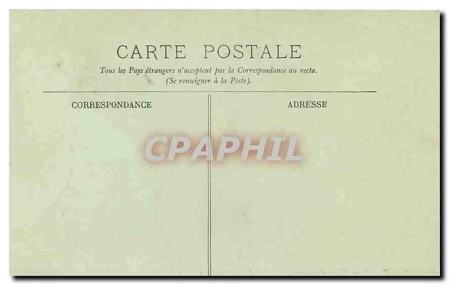 CPA Paris Musee du Louvre La Salle des Moulages  — Rückseite