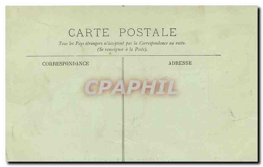 CPA Paris Musee du Louvre La Victoire de Samothrace et la Facade du Tresor des Cuidiens  — Verso