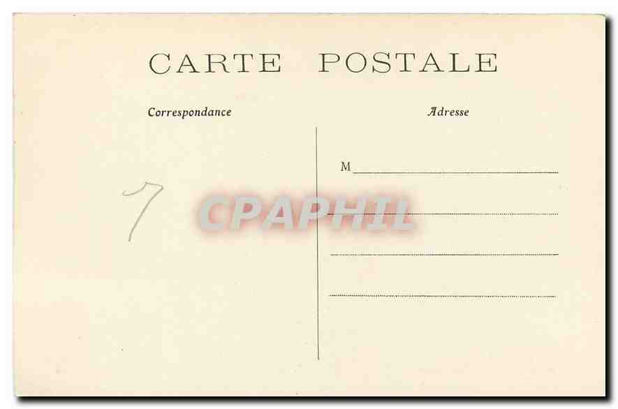 CPA Paris Les Invalides Tombeau de Napoleon I vu de face  — Verso