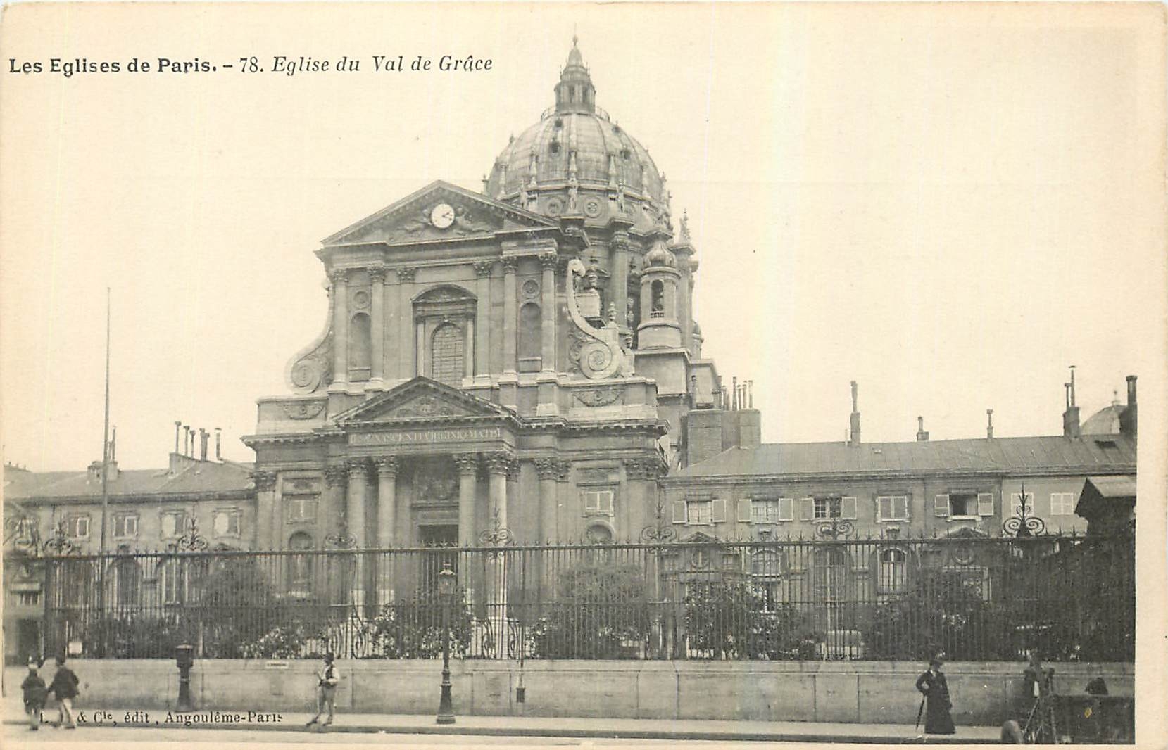 CPA Les Eglises de Paris Eglise du Val de Grace 