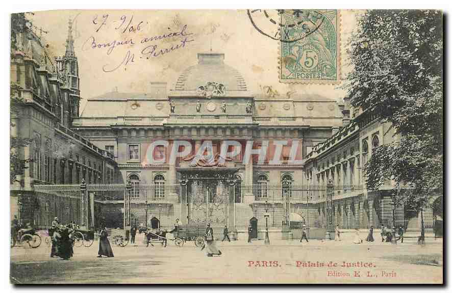 CPA Paris palais de Justice 