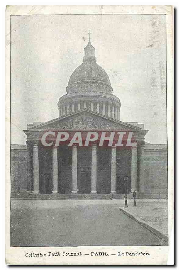 CPA Collection Petit Journal Paris Le Pantheon 