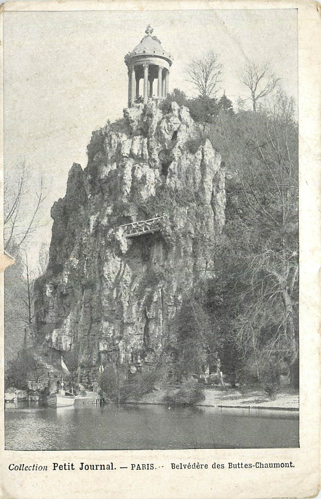 CPA Collection Petit Journal Paris Belvedere des Buttes Chaumont 