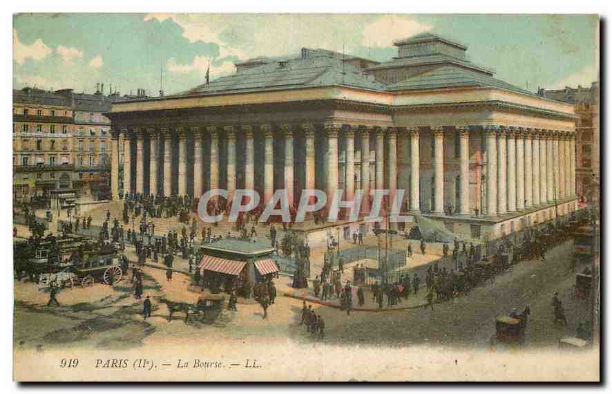 CPA Paris La Bourse 