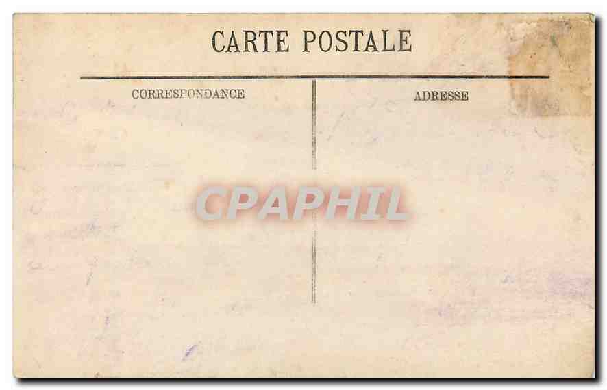 CPA Paris La Bourse  — Rückseite