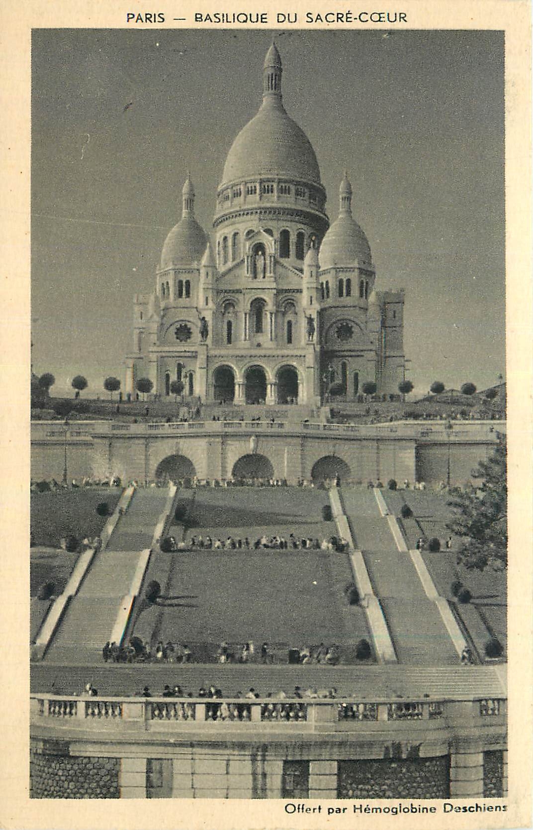 CPA Paris Basilique du Sacre Coeur 
