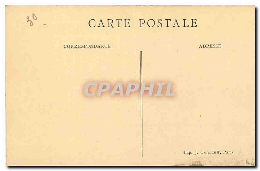 CPA Paris La Place de la Bastille et la Colonne de Juillet  — Rückseite