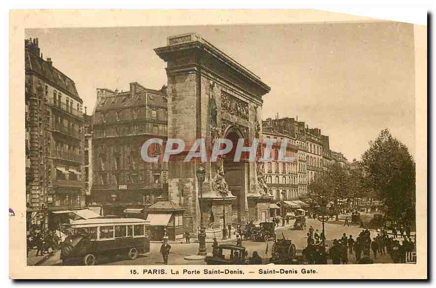 CPA Paris La Porte Saint Denis 