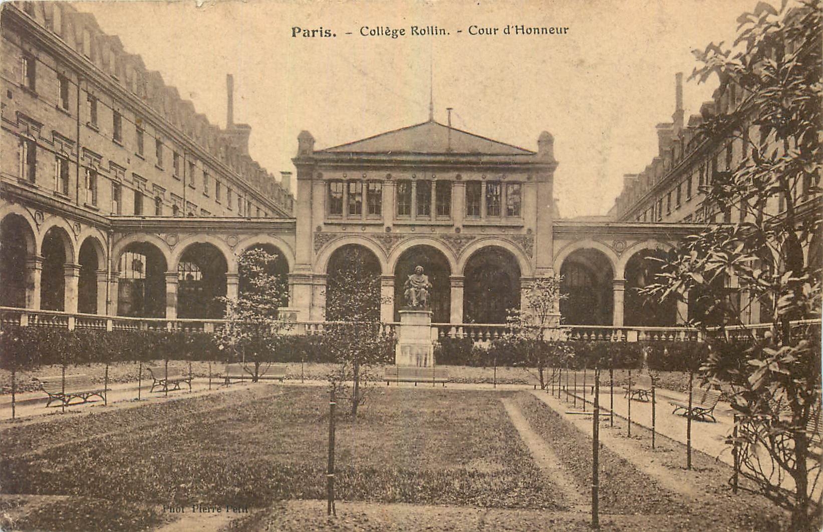 CPA Paris College Rollin Cour d'Honneur 
