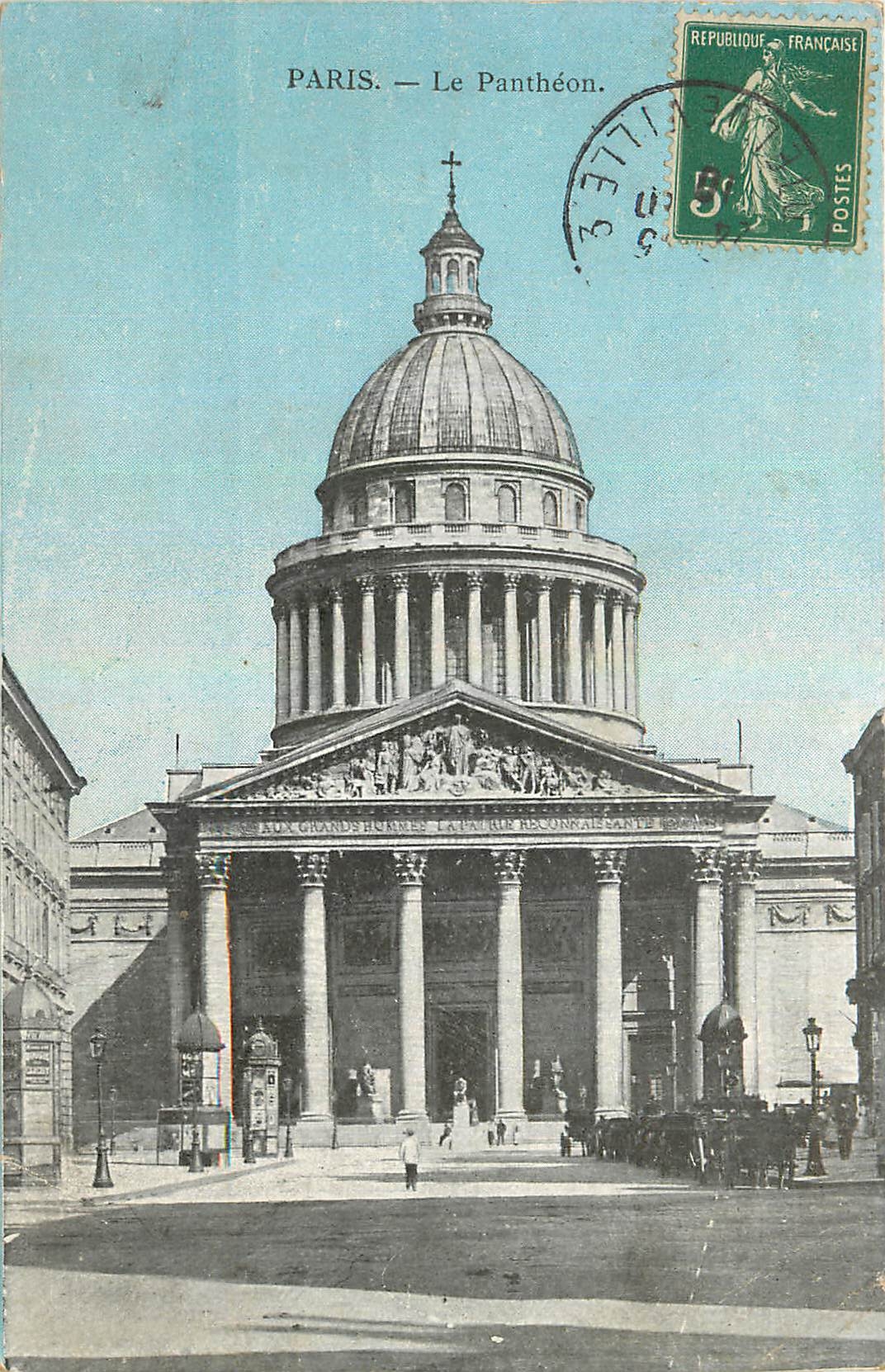 CPA Paris Le Pantheon 