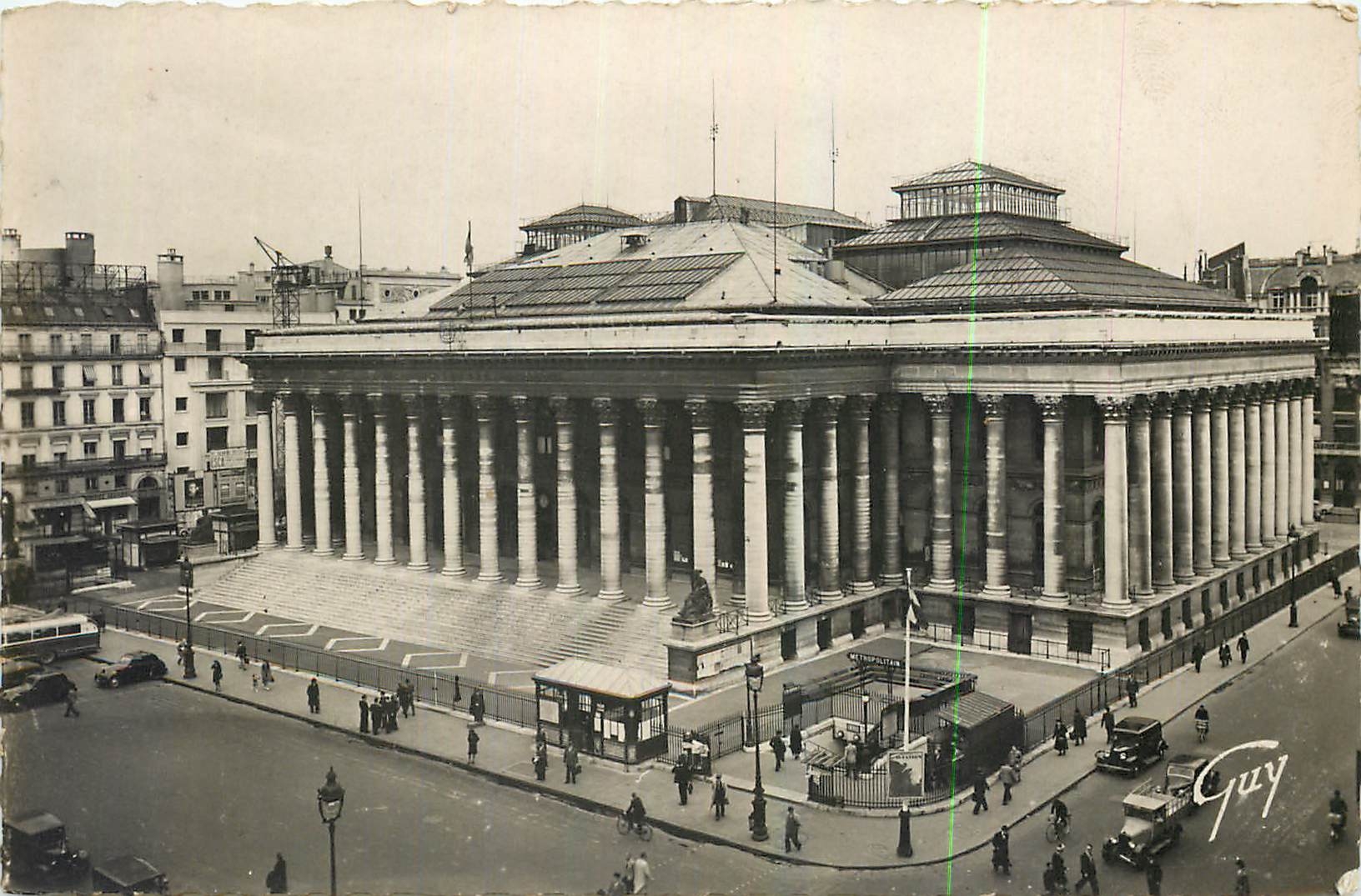 CPA Paris et ses Merveilles Bourse des Valeurs mobilieres 