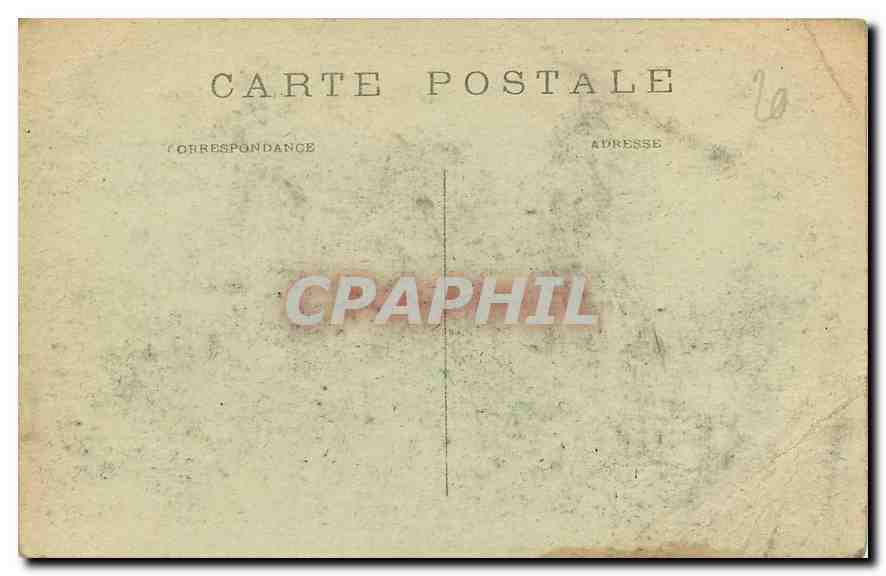 CPA Paris la Gare de Lyon  — Rückseite