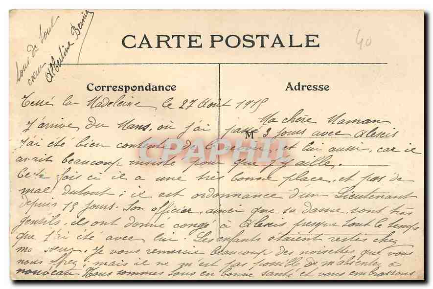 CPA La Seine a travers Paris La Seine a Austerlitz  — Rückseite
