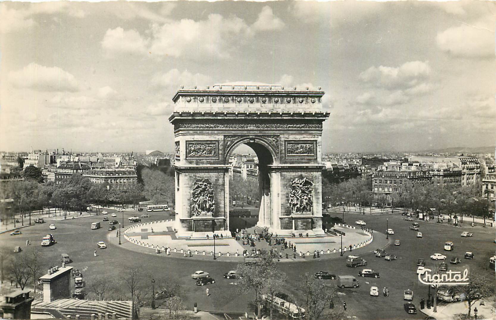 CPA Paris Place d'Etoile L'Arc de Triomphe 
