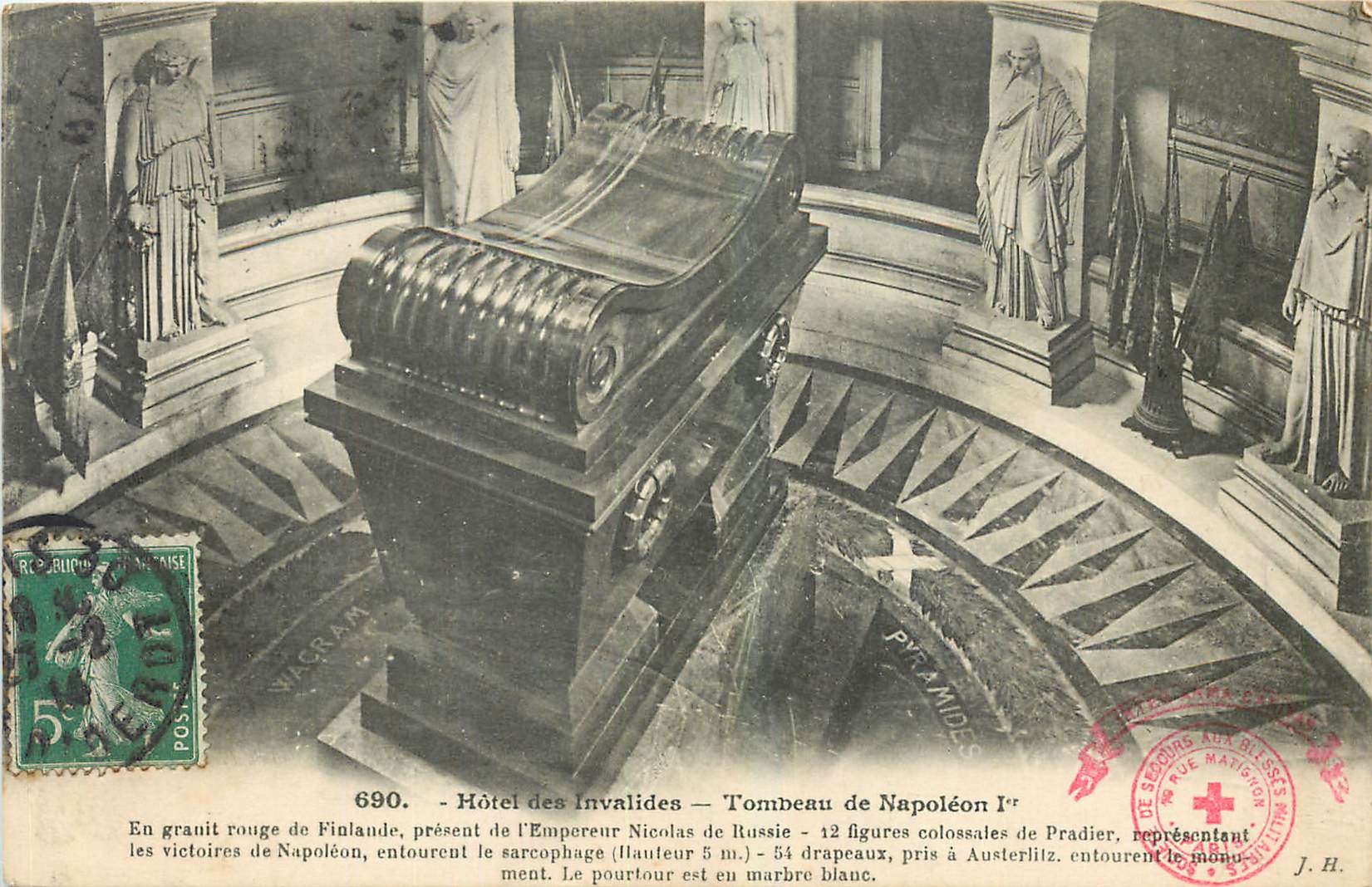 CPA Hotel des Invalides Tombeau de Napoleon I 