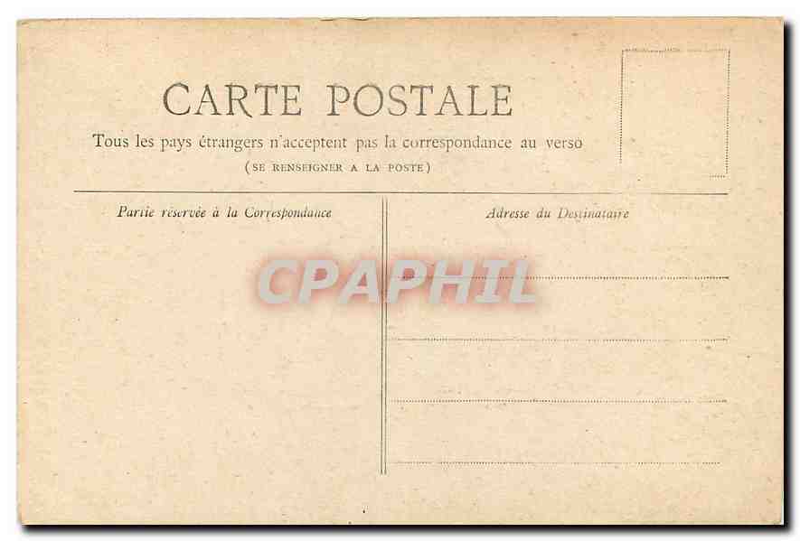CPA Collection Petit Journal Paris Monument de Gambetta  — Verso