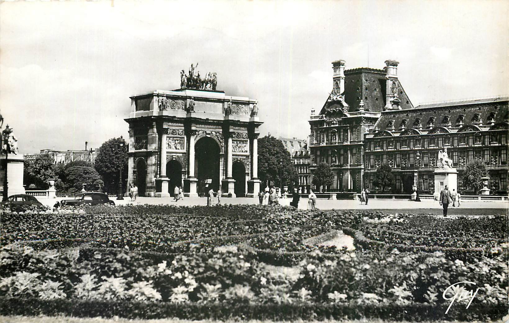 CPA Paris et ses Merveilles Place et arc de triomphe du Carrousel 