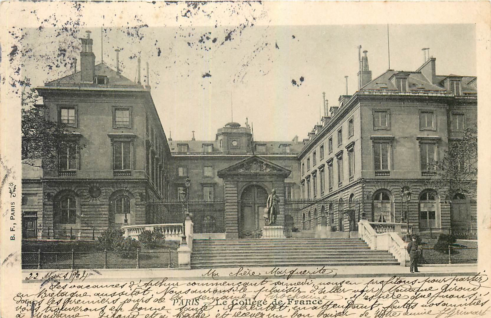 CPA Paris Le College de France 