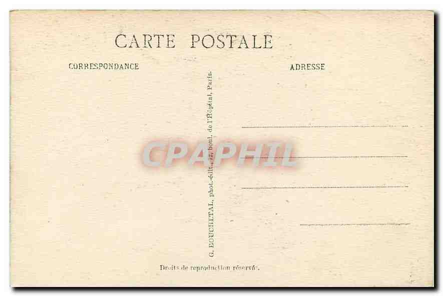 CPA Musee Victor Hugo La Chambre mortuaire  — Rückseite