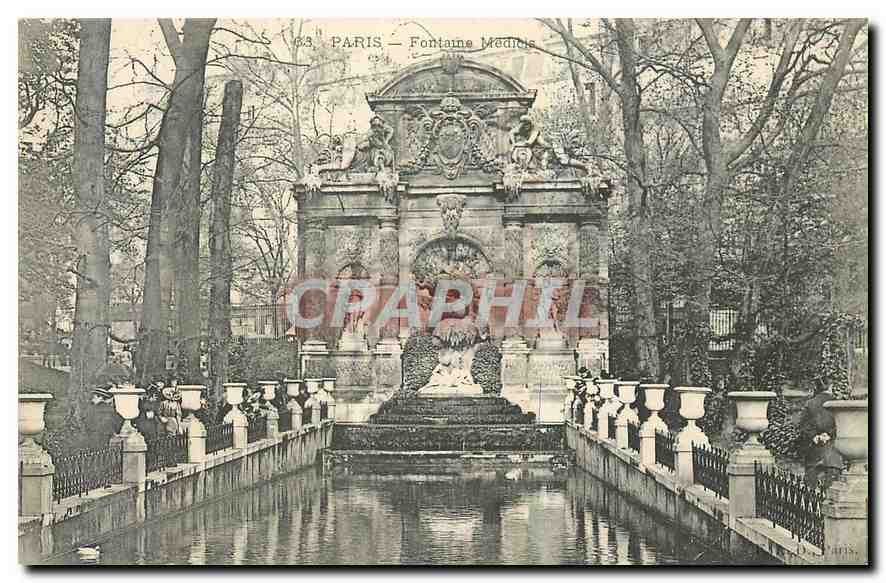 CPA Paris Fontaine Medicie 