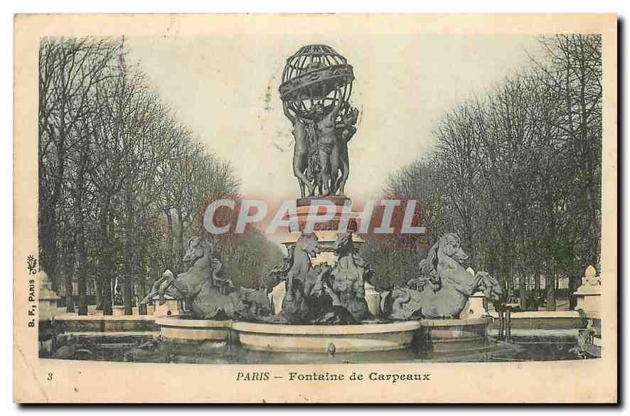 CPA Paris Fontaine de Carpeaux 