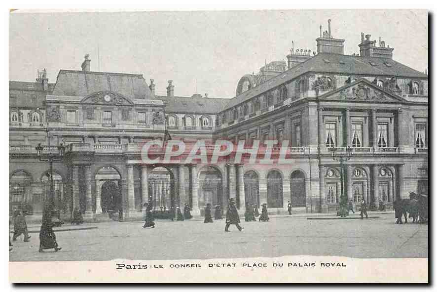 CPA Paris Le Conseil d'etat place du Palais Royal 