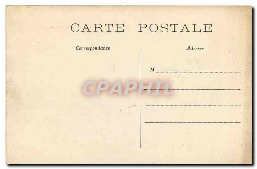 CPA Paris Le Palais de l'Elysee  — Rückseite