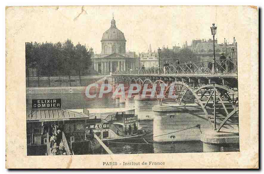 CPA Paris Institut de France Elixir Combier
