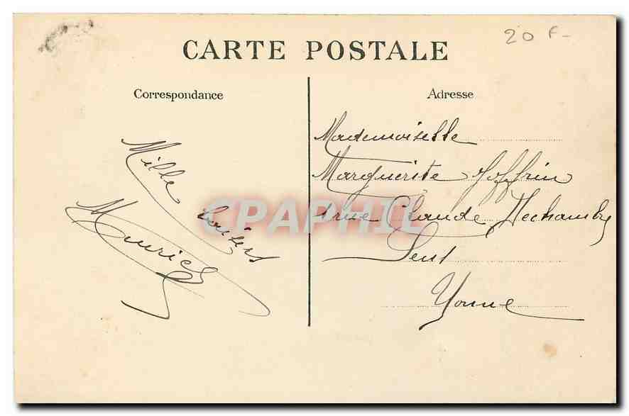 CPA Paris Buttes Chaumont La Montee au Belvedere  — Rückseite