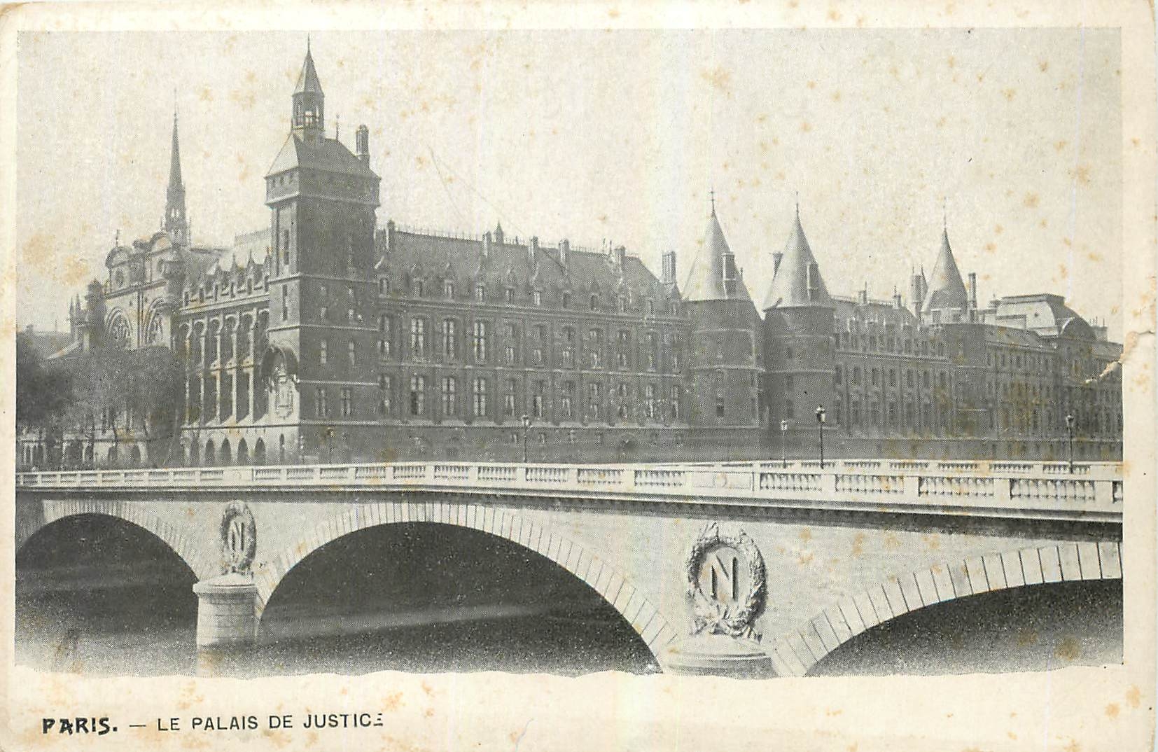 CPA Paris Le Palais de Justice 