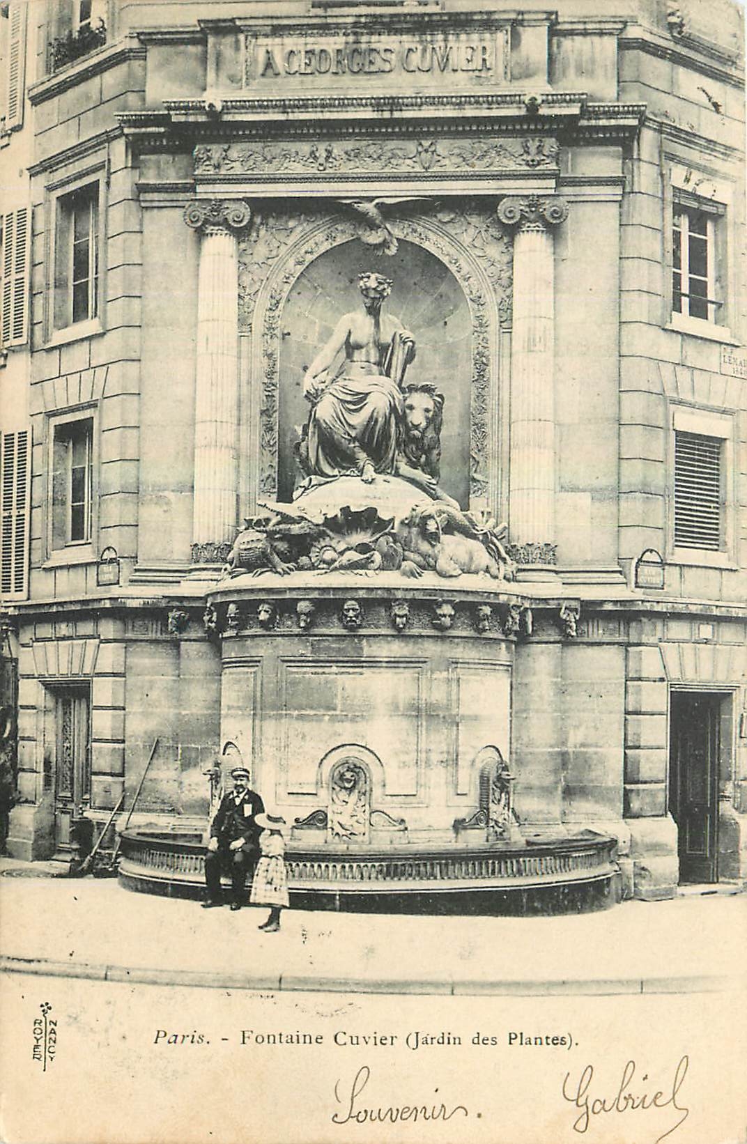 Paris - Fontaine Cuvier (Jardin des Plantes) — Gabriel, éditeur