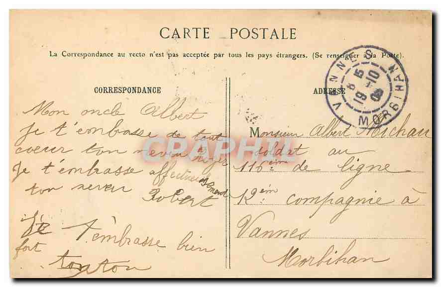 CPA Bois de Vincennes La Porte Jaune  — Verso